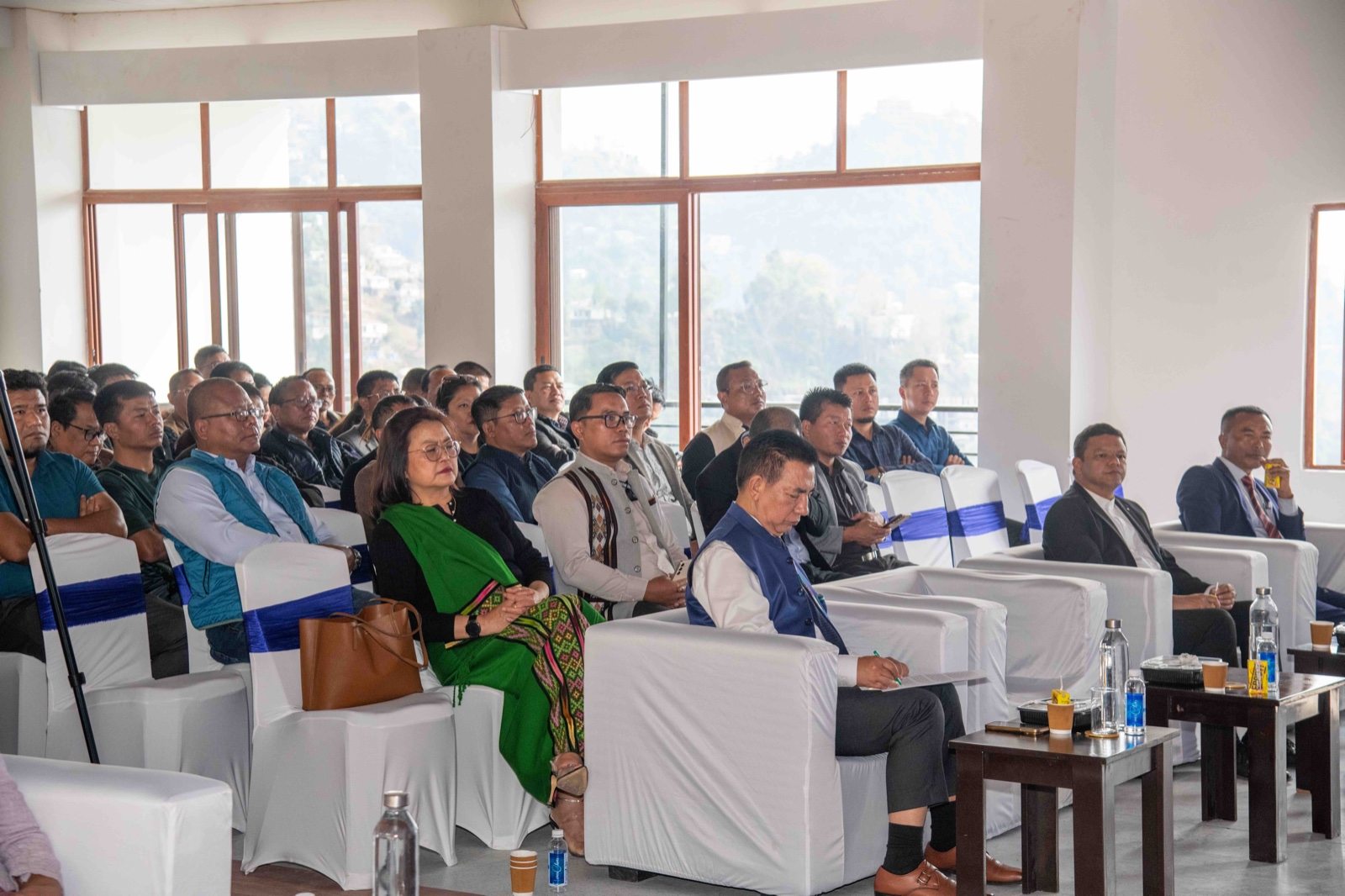 Guests seated at the Federation Enclave inauguration